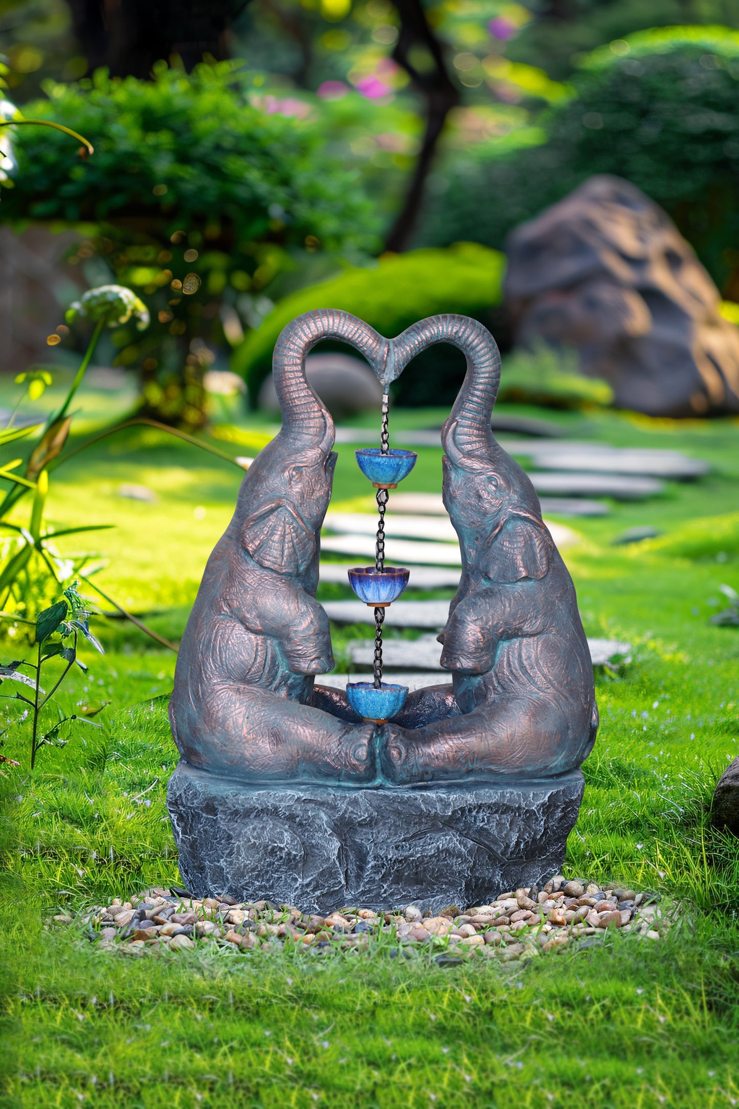 Elephants Water Feature