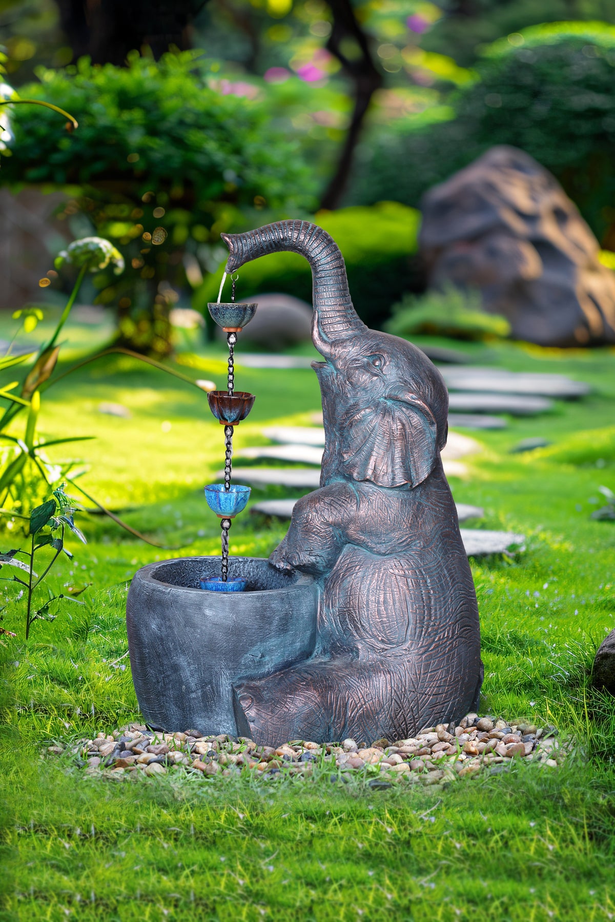 Elephant Water Feature