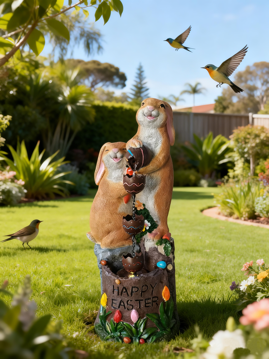 Pascoa Bunnies Easter Fountain