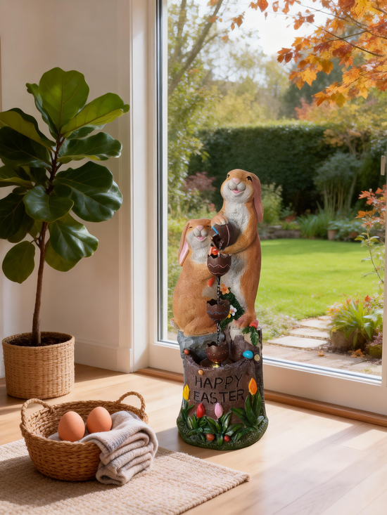 Pascoa Bunnies Easter Fountain