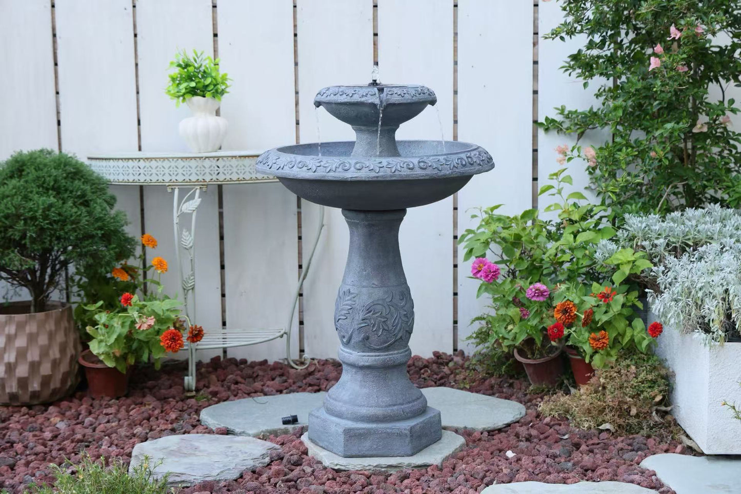 Fontana Solar Bird Bath Fountain
