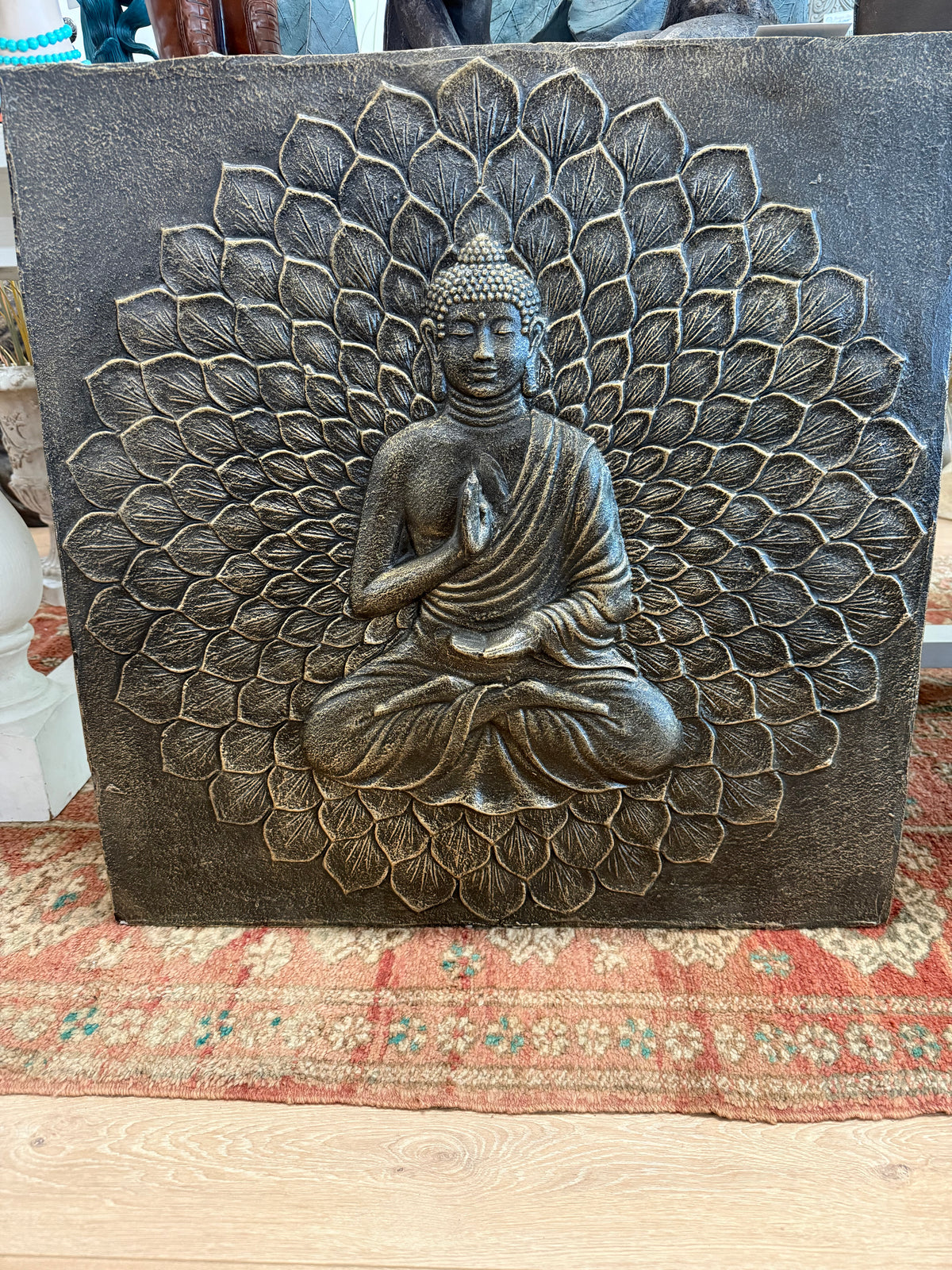 Padma – Lotus Buddha Wall Art | Fibre Cement | Outdoor