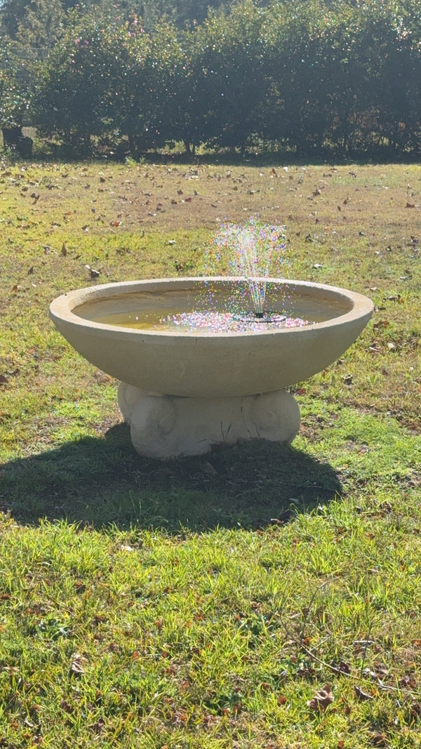 Tesoro Round Fountain 120cm Diameter Largest of Its Kind Outdoor & Indoor Electric or Solar