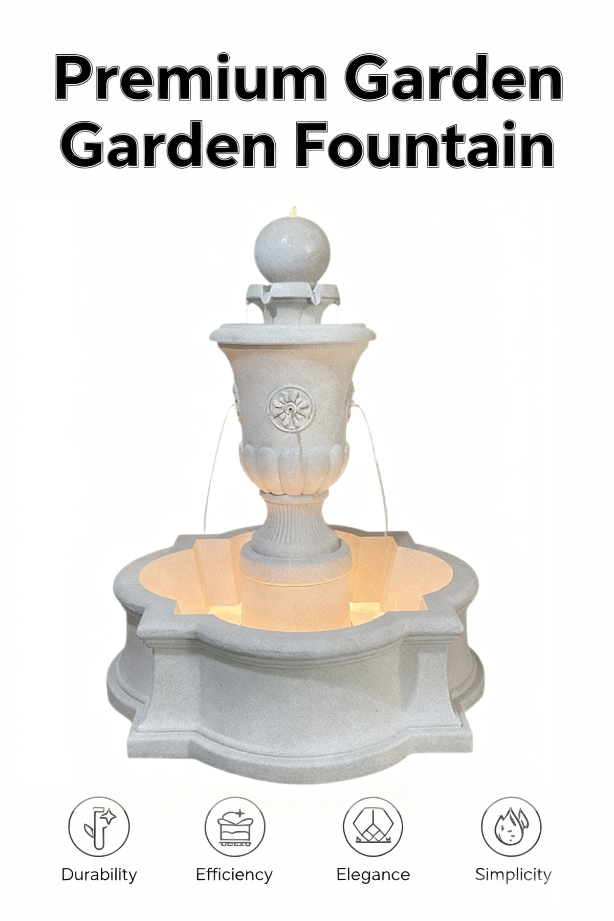 Jerez Fountain & Pond Water Feature