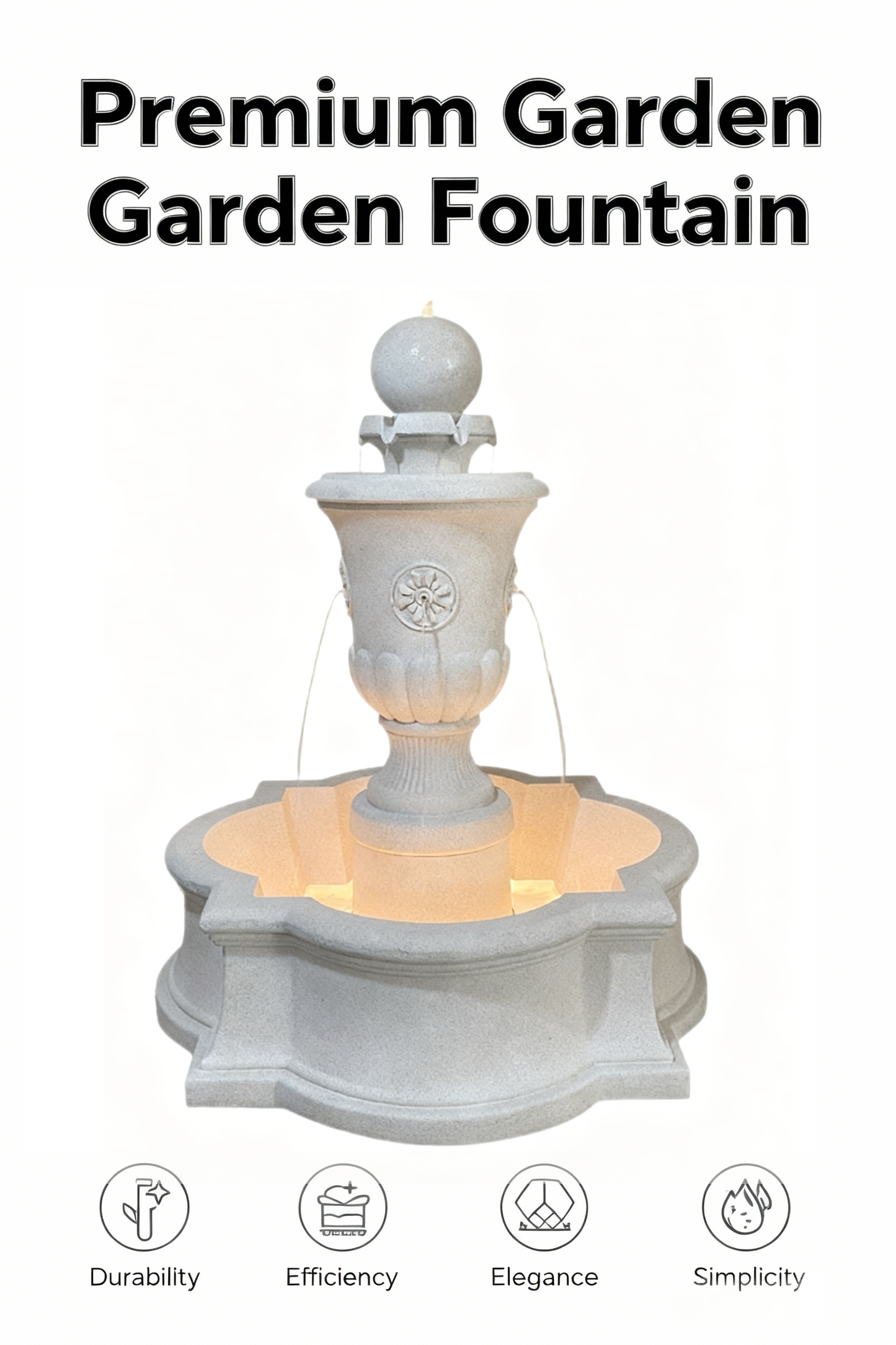 Jerez Fountain & Pond Water Feature