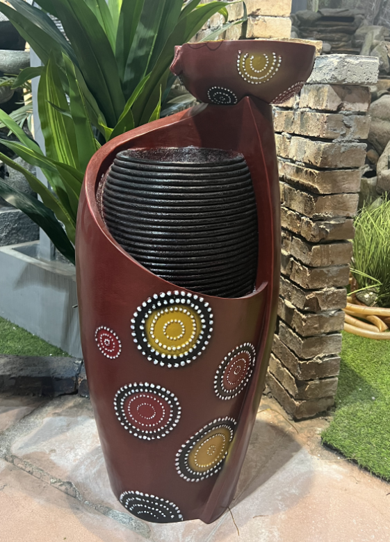 Jindalee Art Dotted Points In-house Design Water Feature