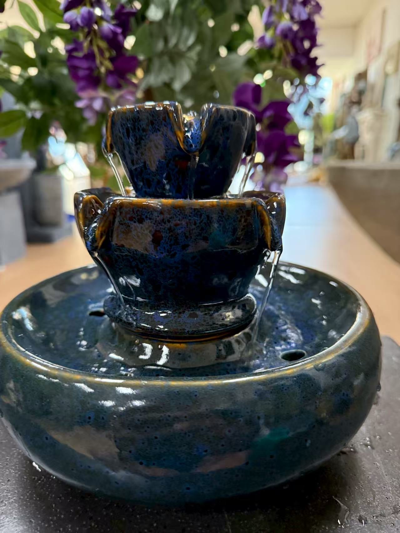 Lumiere Porcelain Table Fountain