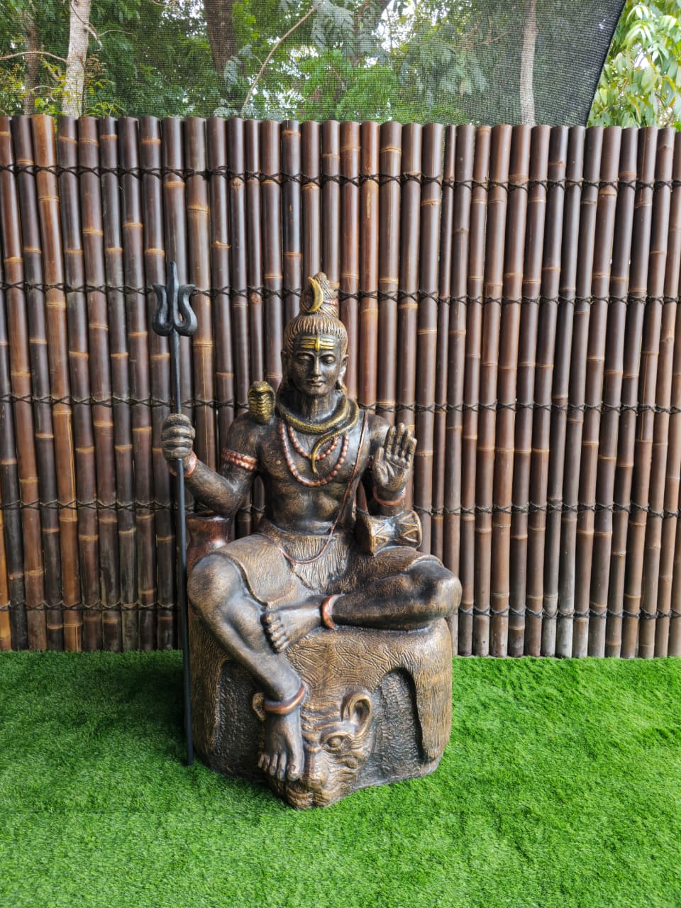 Mahadev – Seated Lord Shiva Statue | Fibre Cement | Indoor & Outdoor ETA 13 Nov 2026 Sydney