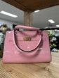 Paris Dolomite Bag Vase in Light Pink Colour Ceramic Finish