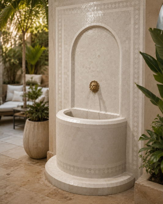 Zellige Fountain MF0038