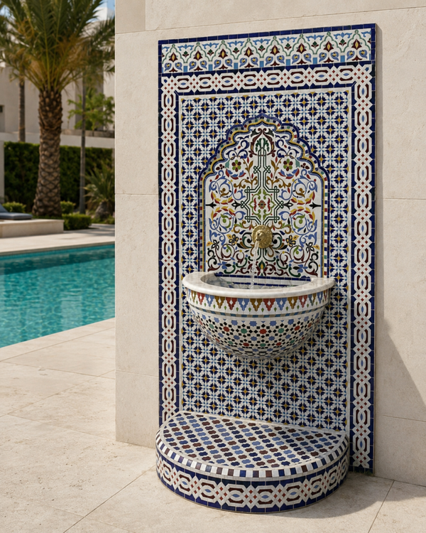 Zellige Fountain MF0042