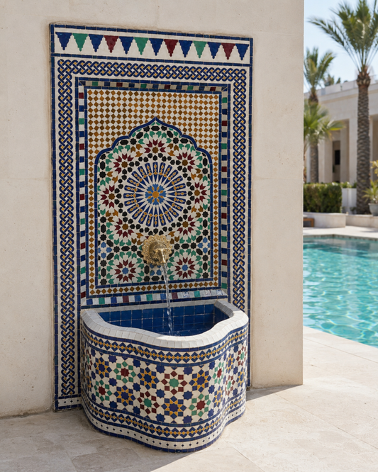 Zellige Fountain MF0064
