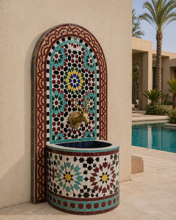 Zellige Fountain MF0102