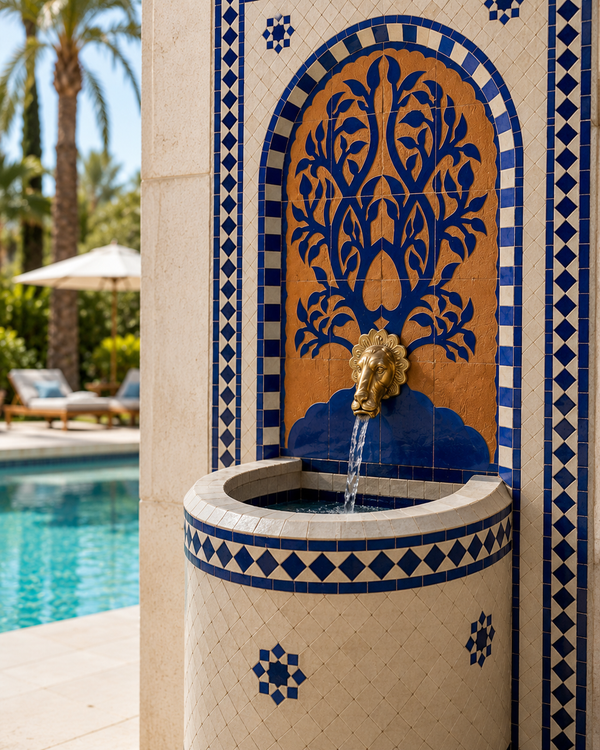 Zellige Fountain MF0056