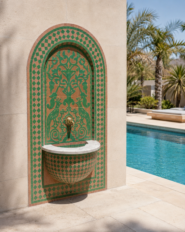 Zellige Fountain MF0057
