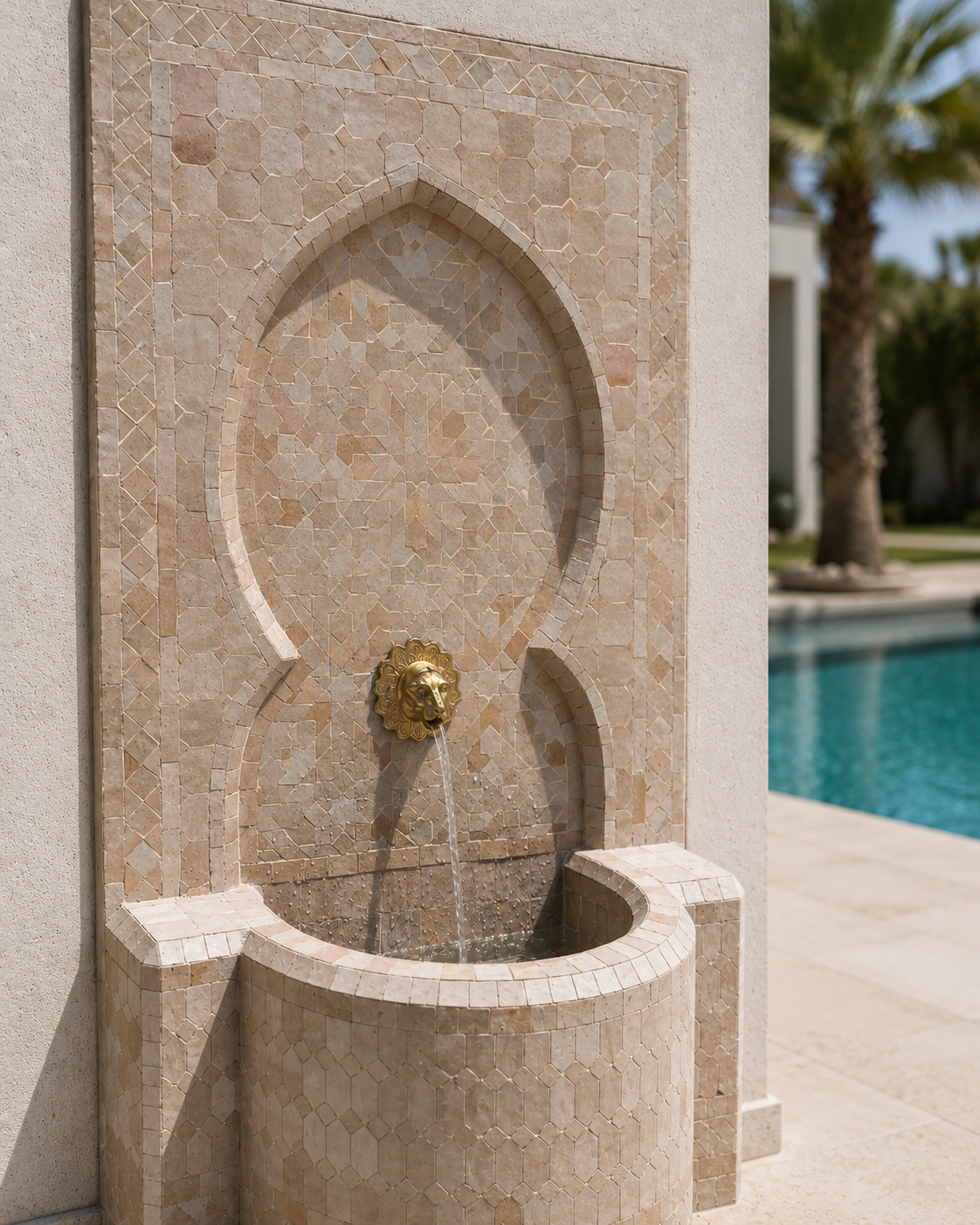 Zellige Fountain MF0058
