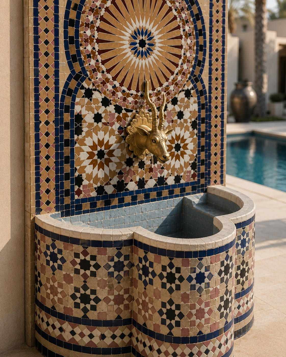 Zellige Fountain MF0092