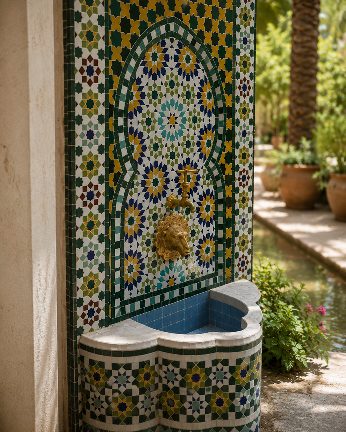 Zellige Fountain MF0114