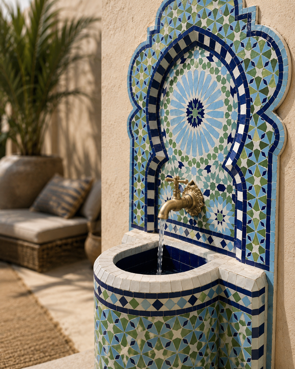 Zellige Fountain MF0045