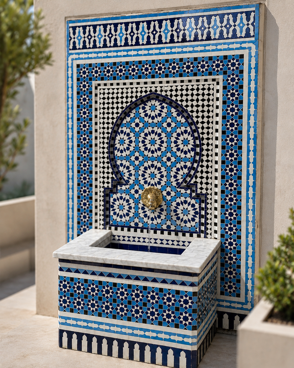 Zellige Fountain MF0036