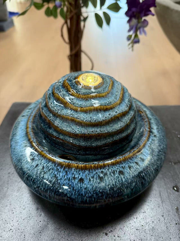Radiance Porcelain Table Fountain