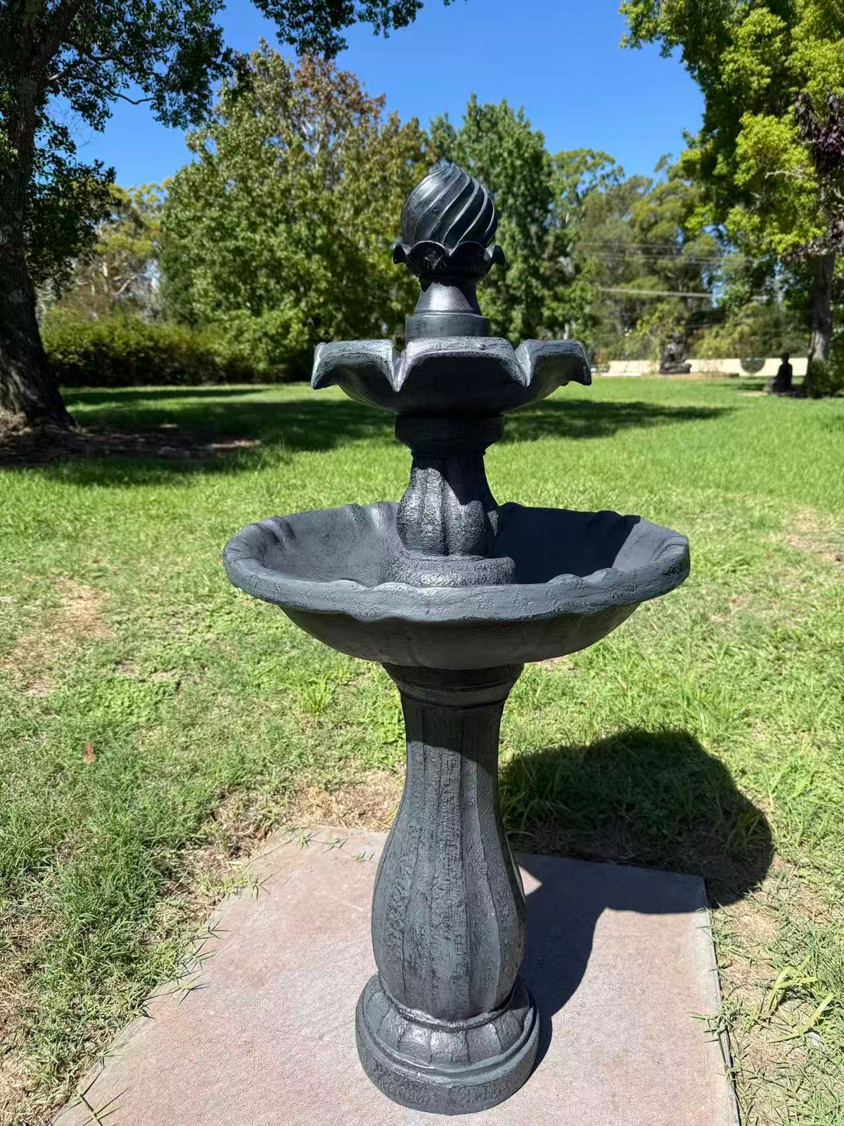 Soleil Solar Tiered Water Feature New Collection Jan 2026
