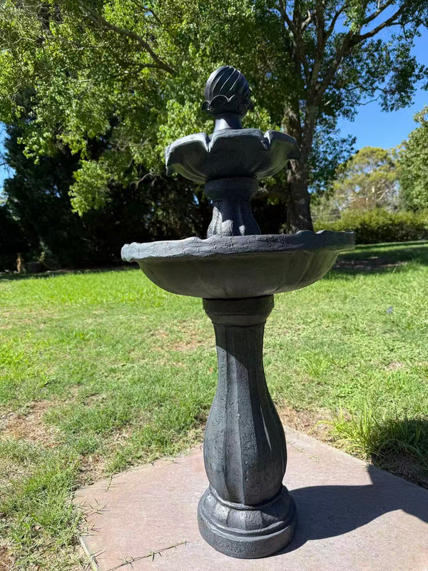 Soleil Solar Tiered Water Feature New Collection Jan 2026