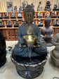 Togetherness Buddha Tabletop  Water Feature 1 Meter Tall Outdoor Fountain Unique Colours