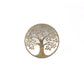 Tree of Life Round Metal Mirror Australian Summer 2023 Design Ornament