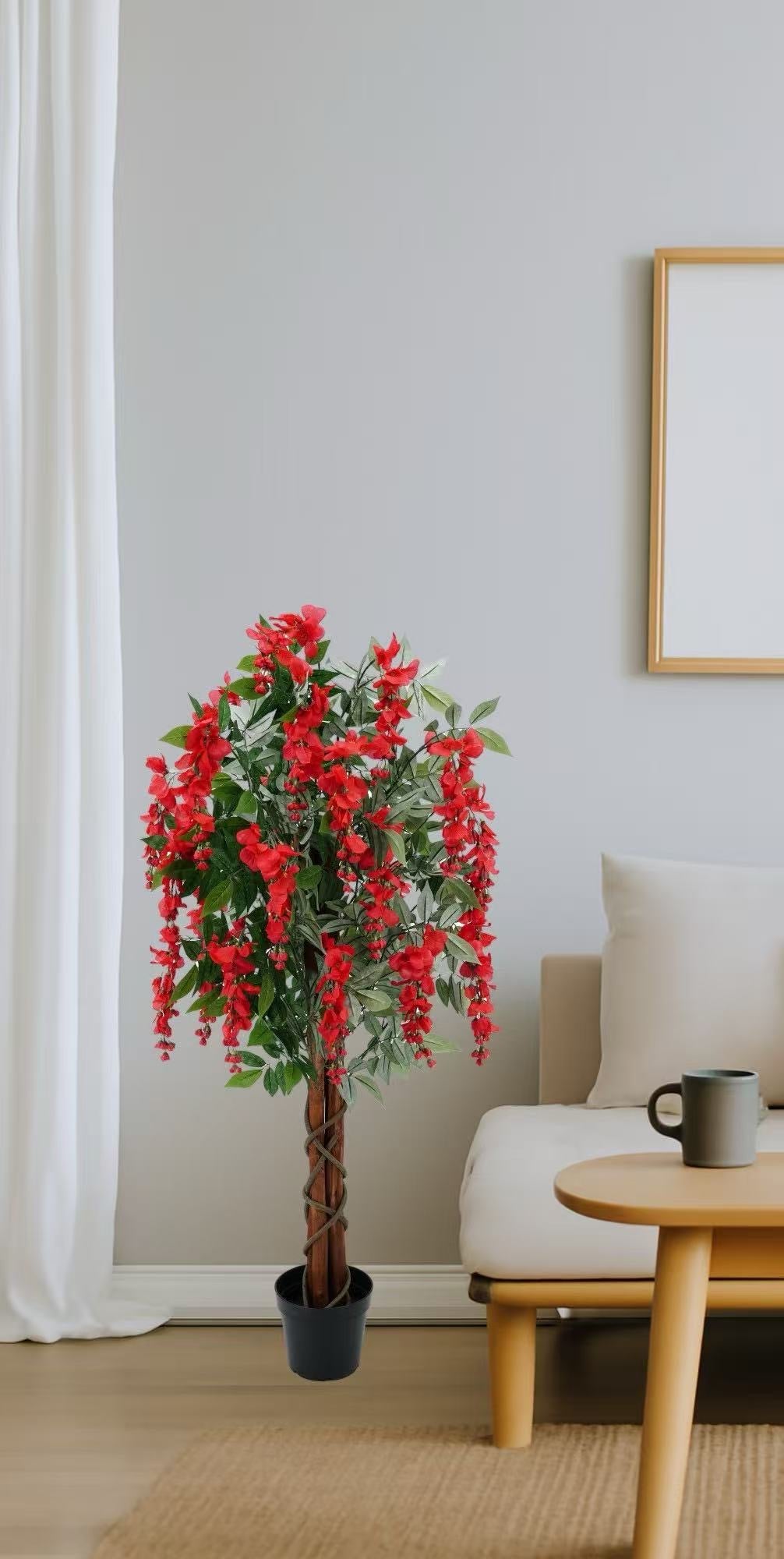 Wisteria Red 120cm