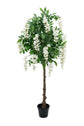 Wisteria White 140cm