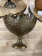 Mariola Vintage Antique Brass Shiny Colour Metal Vase Bowl Lush Collection