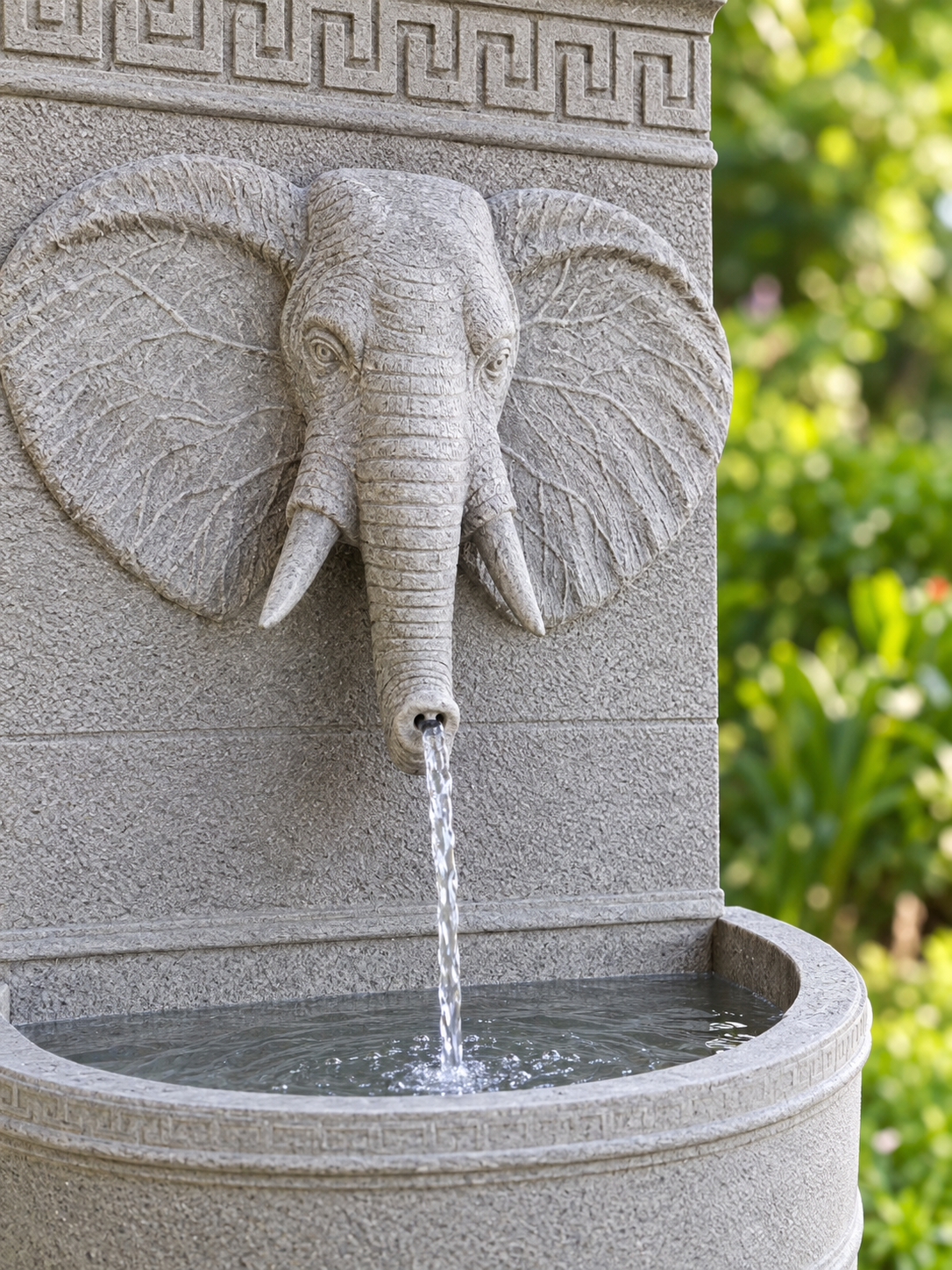 Annibale – Elephant Head Wall Fountain | Fibre Cement | Pump & Lights Included ETA 13 Nov 2026 Sydney