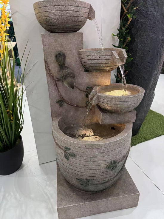 Salobrena Bird Multi Drop Water Feature