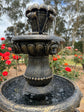 Marbella 4-Tier Water Fountain Lions Copper Unique Colour & Design