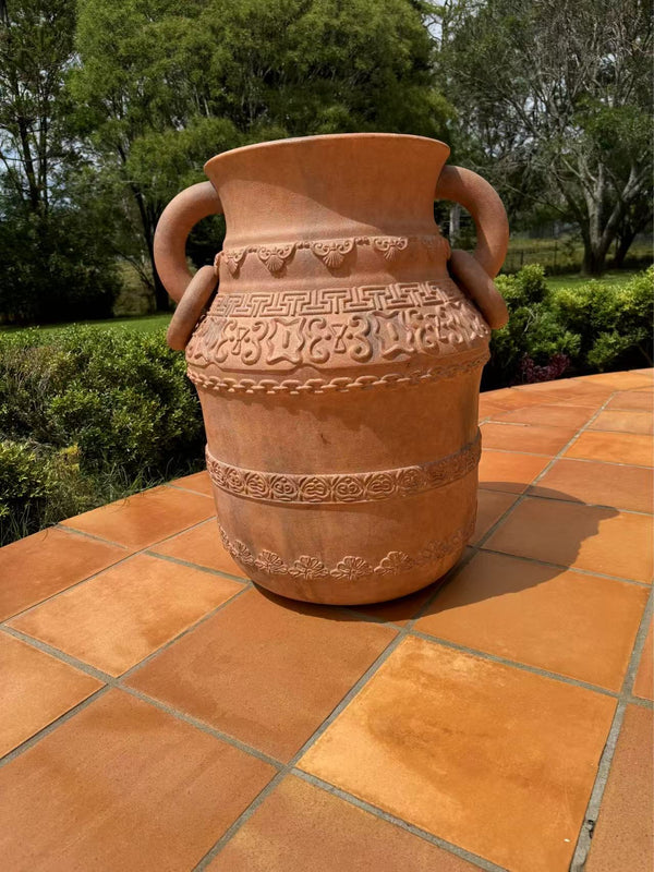 Berber Terracotta Large Garden Planter Lush Collection
