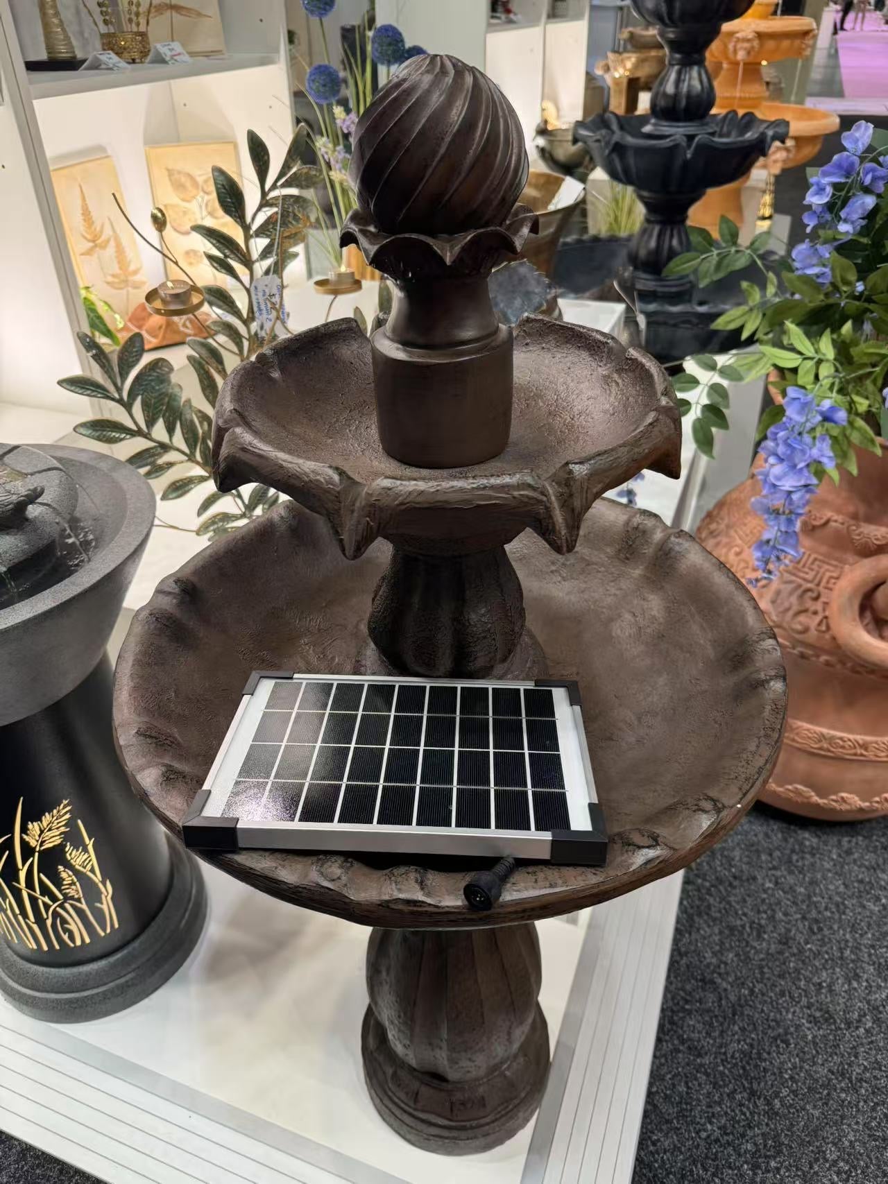 Sole Solar Multi Tiers Water Feature New Collection March 2025
