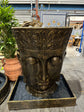 Lorong Masterpiece Buddha Head Water Feature with Square Pond Base