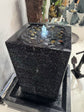 Coomuna Modern Black Square Water Feature With Base New Collection March 2025