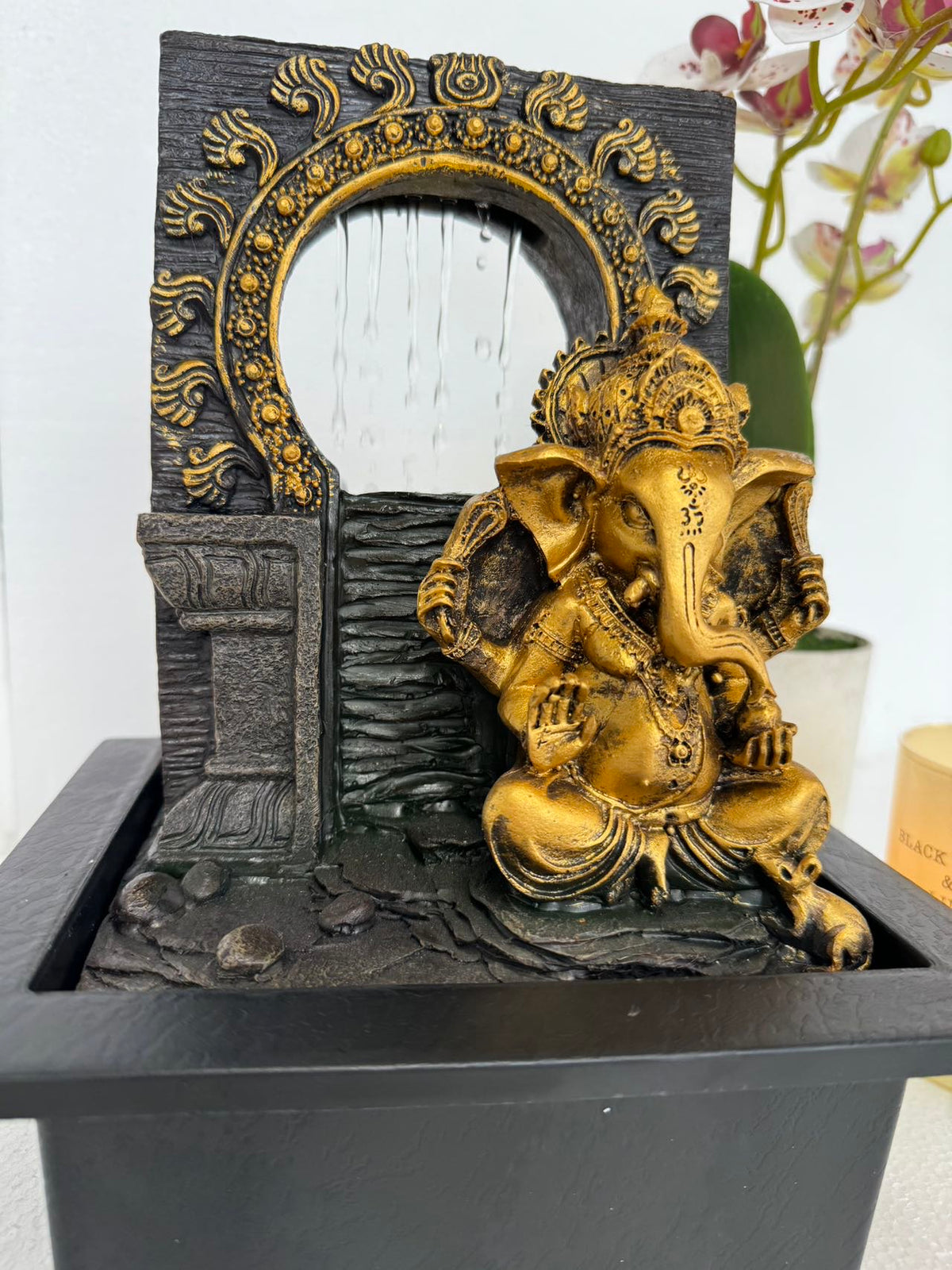 Blessing Ganesh Water Feature Summer