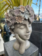 Sonia Beautiful Young Lady Head Bust in Pastel Flower Decoration