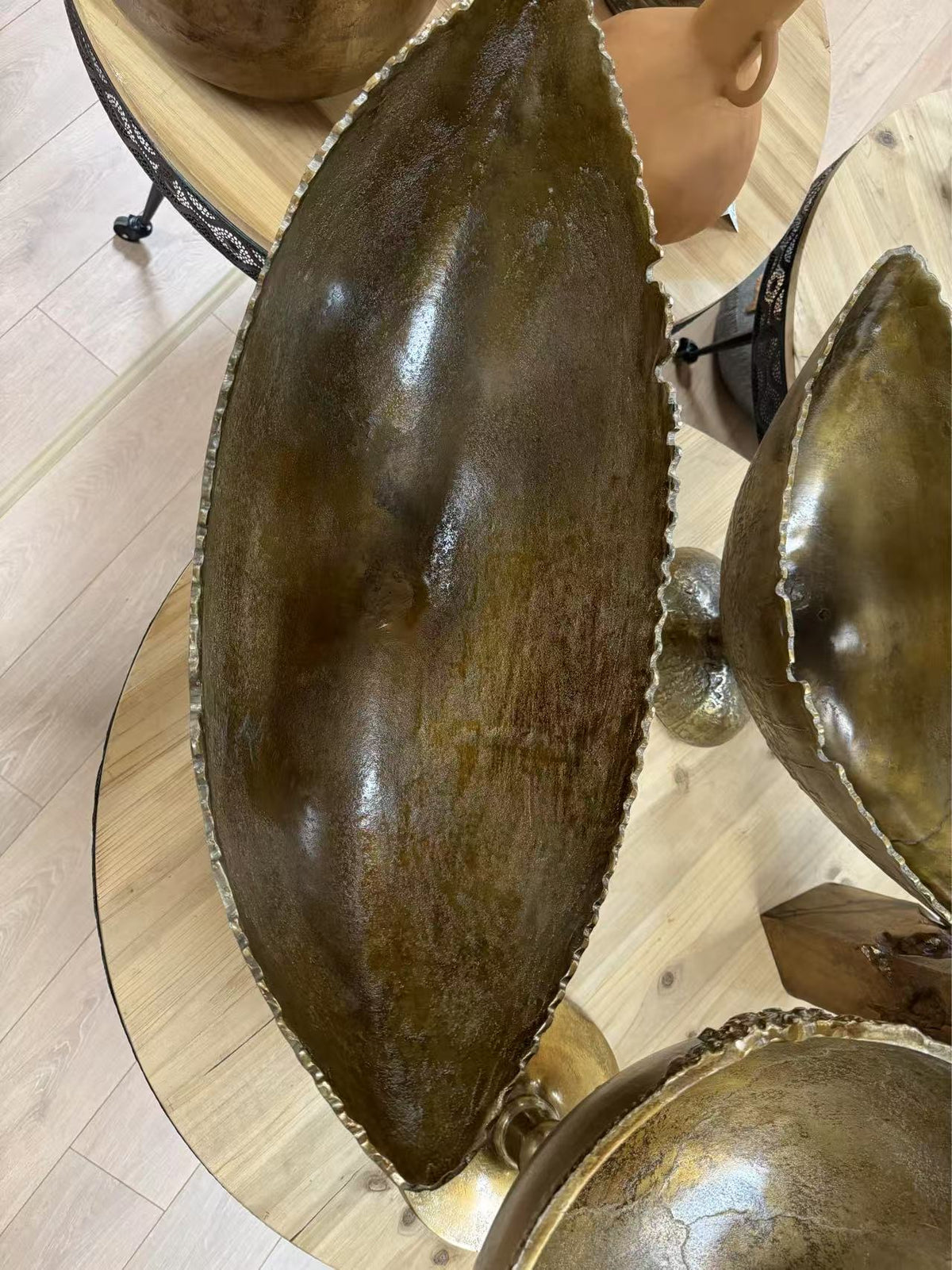 Arragon Vintage Antique Brass Shiny 