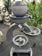 Hartamas Multi Layered Planter Top Fountain with Turning Crystal Ball