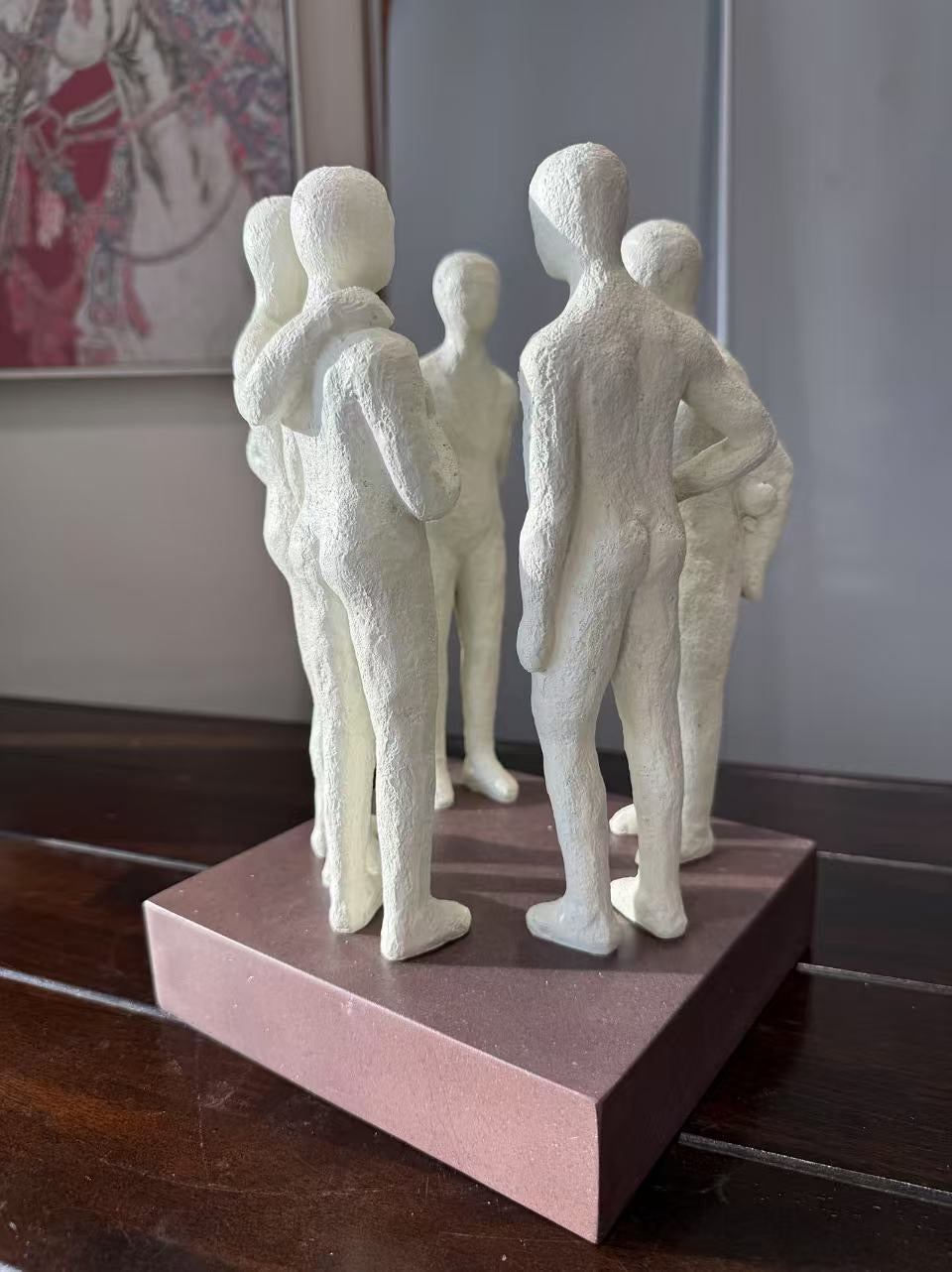 Atestada Circle Of Friends White Colour Clay Artisan Finish