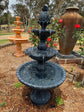 Estepona 3-Tier Water Fountain Blue Noir Colour