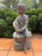 Chico delightful child statue Garden Decoration