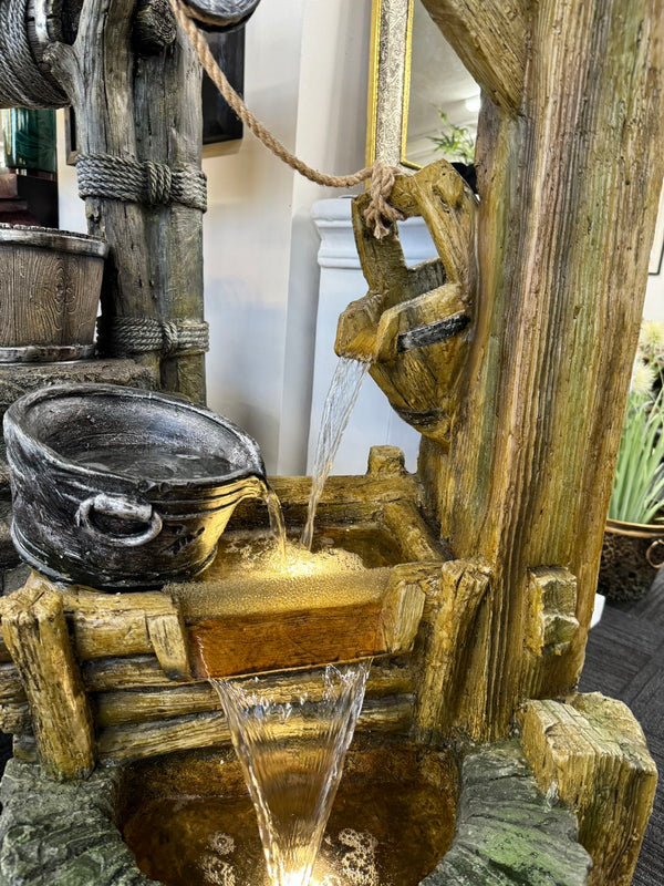 Catania Wishing Well Fountain Real Look & Feel Water Feature