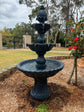 Estepona 3-Tier Water Fountain Blue Noir Colour