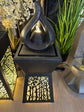 Pinnacle Metal Outdoor & Indoor Water Feature with Lights and Electric Pump