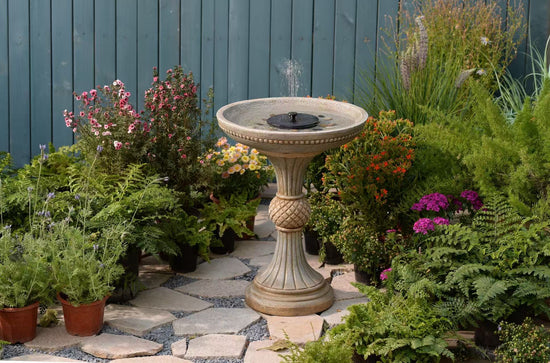 Volterra Solar Bird Bath Fountain